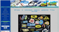 Desktop Screenshot of altair-3d.com